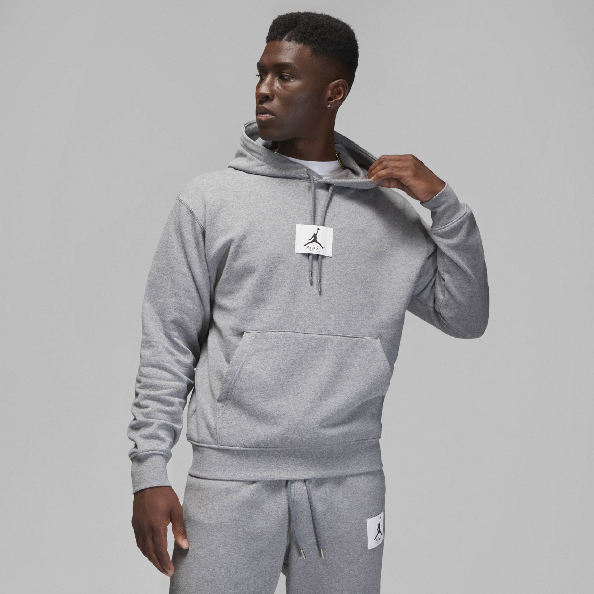 Jordan Flight Fleece Herren-Hoodie - Grau von Jordan