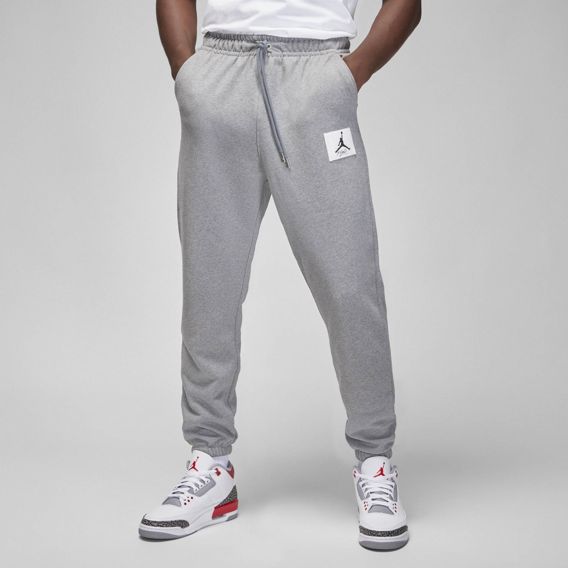 Jordan Flight Fleece-Trainingshose für Herren - Grau von Jordan