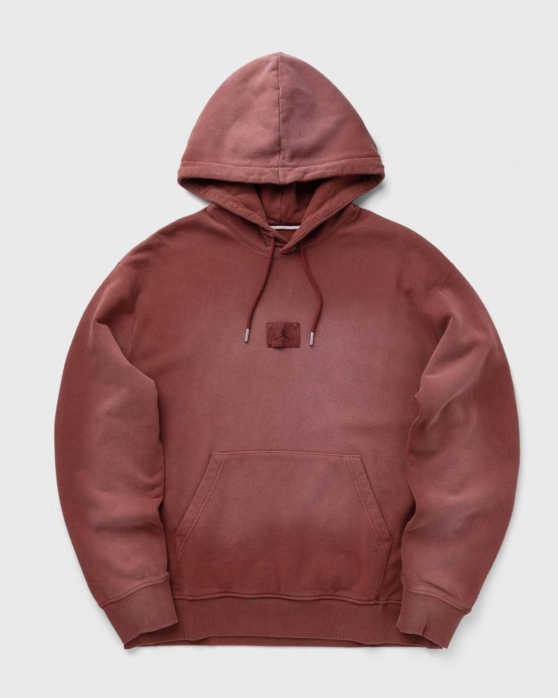Jordan Flight Fleece Pullover Hoodie men Hoodies red in Größe:L von Jordan