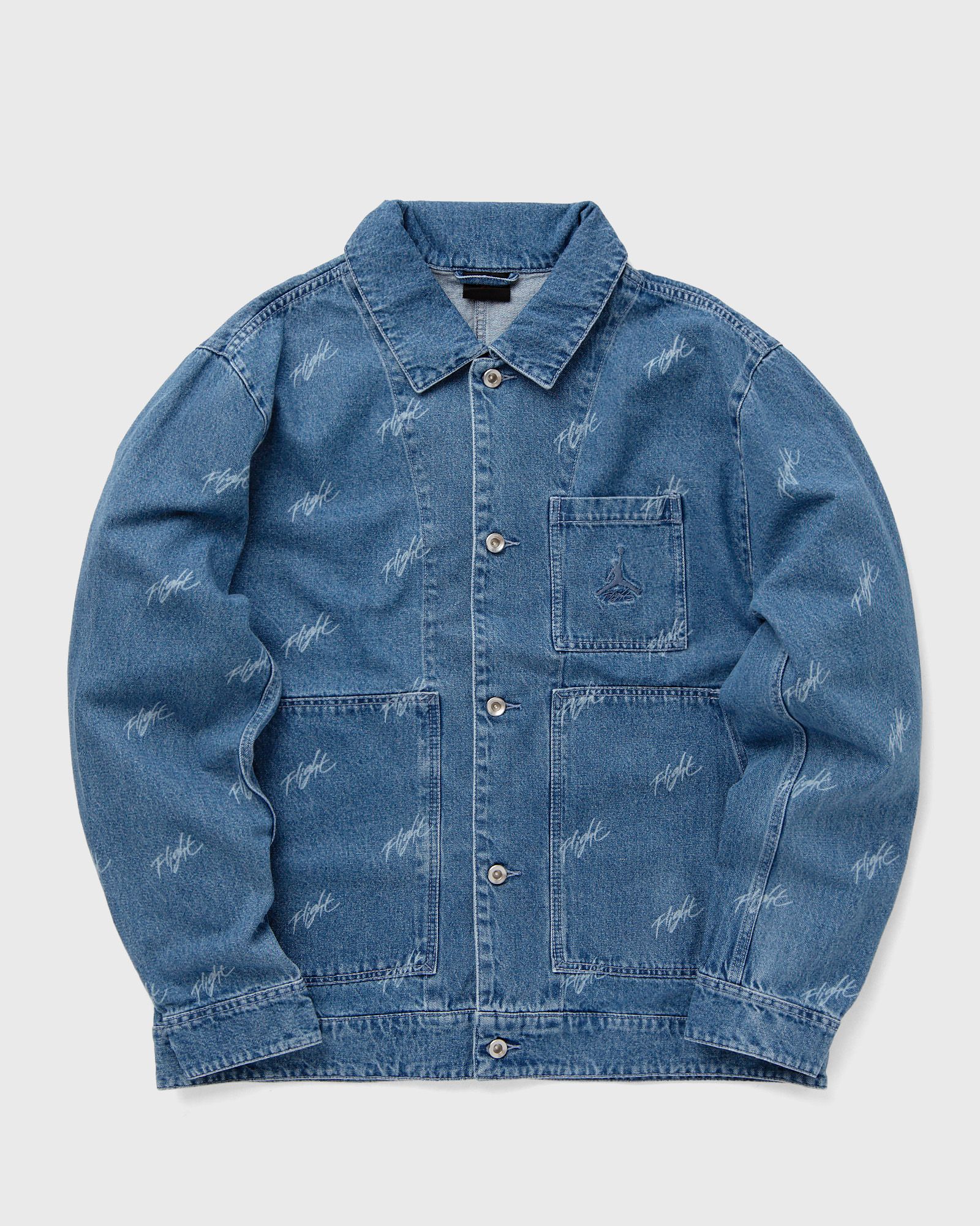 Jordan Flight Heritage Denim Jacket men Denim Jackets blue in Größe:L von Jordan