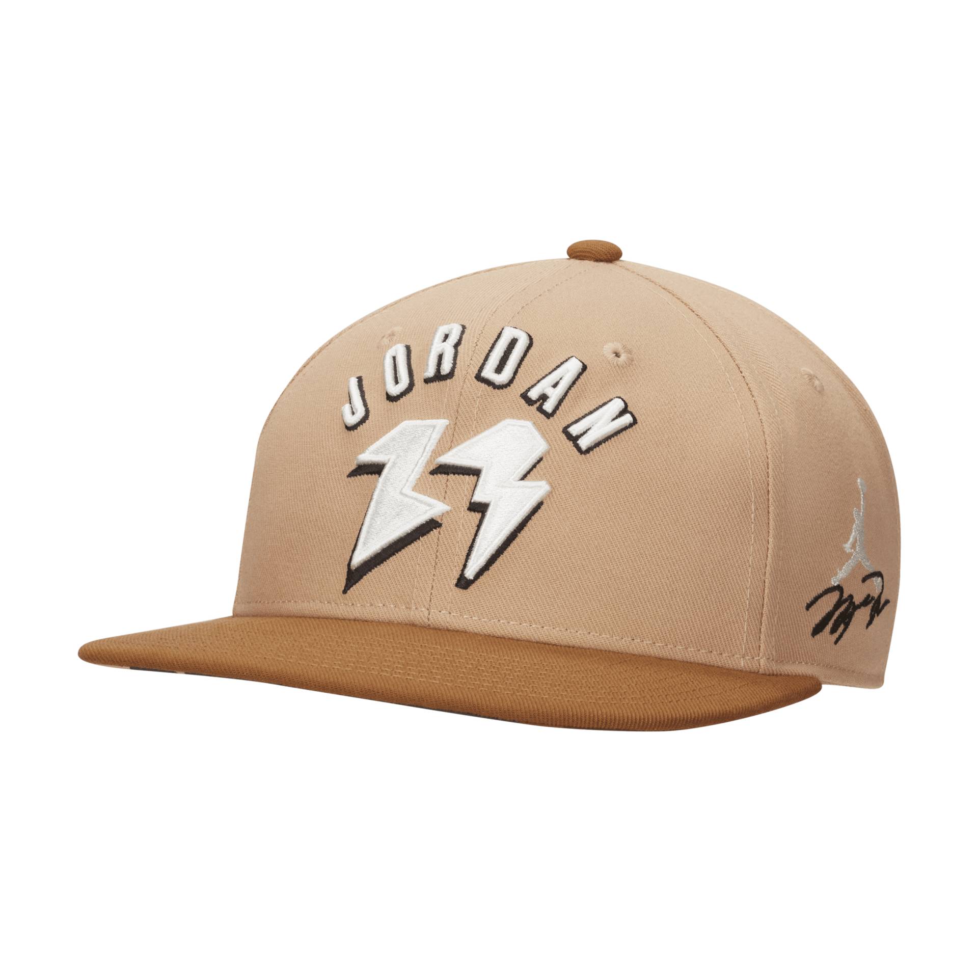 Jordan Flight MVP Pro Cap verstellbare, strukturierte Cap - Braun von Jordan