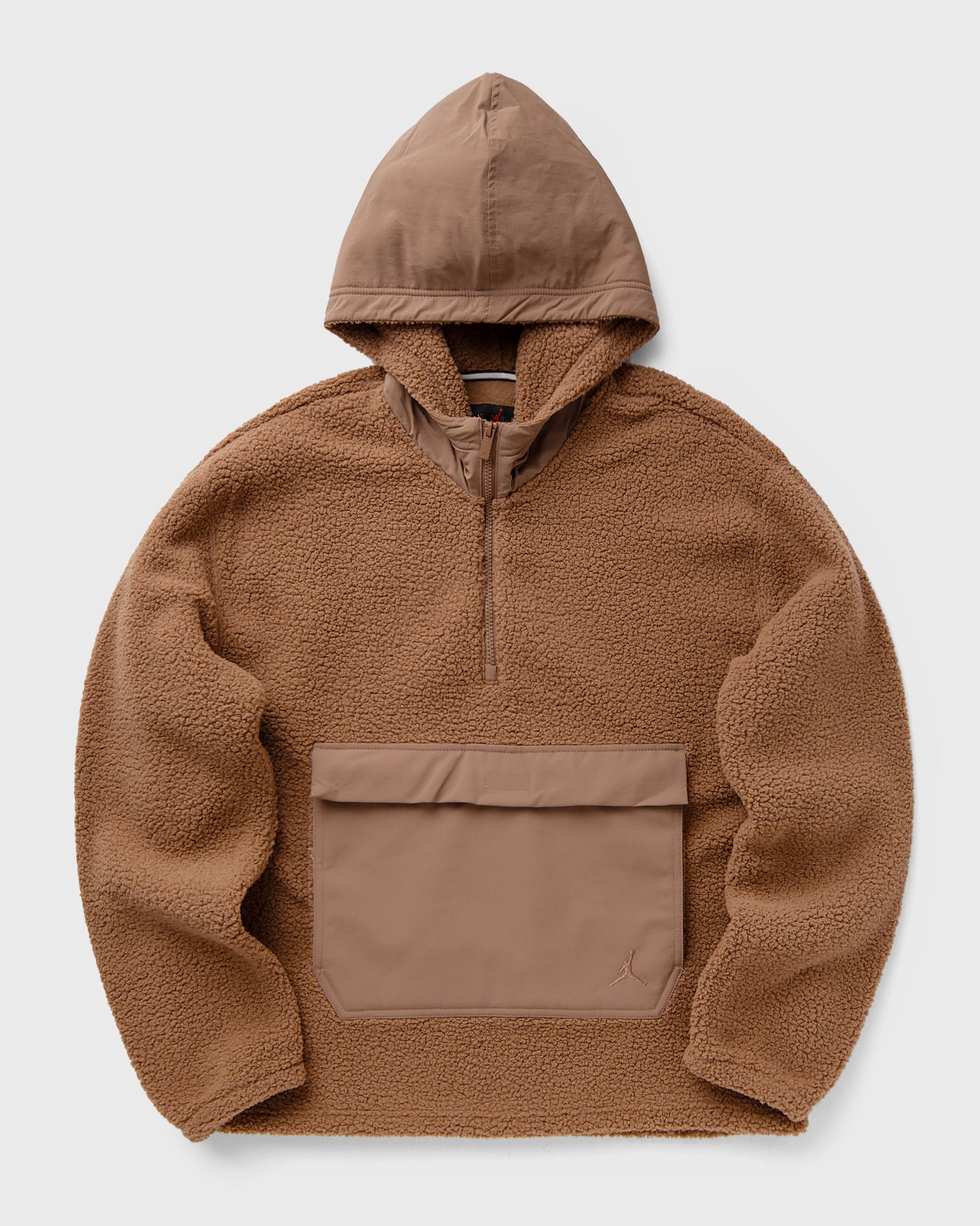Jordan Flight Sherpa Top men Half-Zips|Hoodies brown in Größe:L von Jordan
