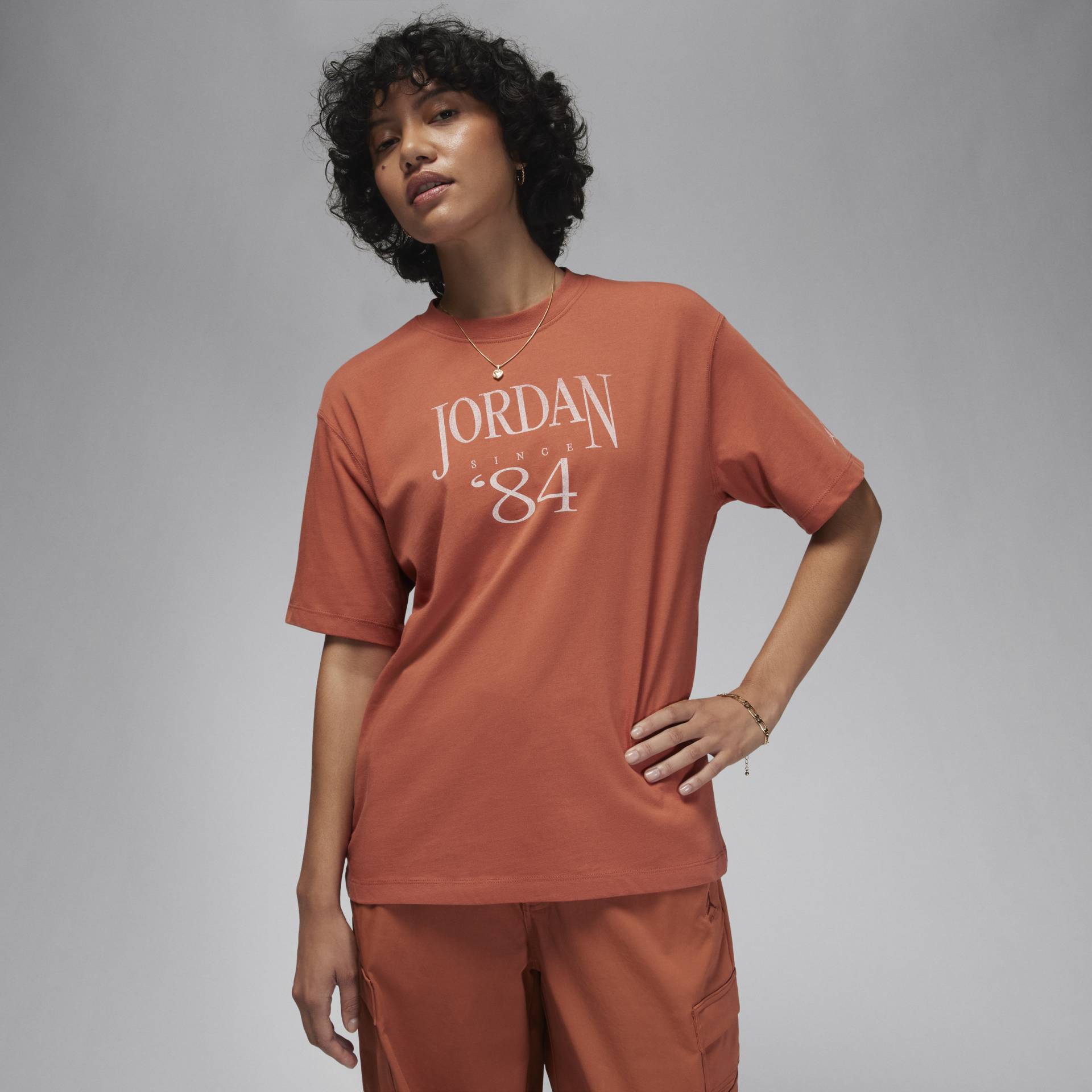 Jordan Heritage Damen-T-Shirt - Pink von Jordan