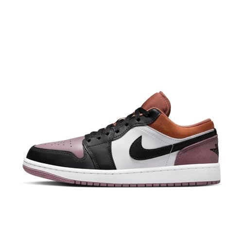 Jordan Herren 1 Low SE Sky J Mauve White/Black-Sky J Orange (FB9907 102), Weiß/Schwarz-Sky-J Orange, 47 EU von Jordan