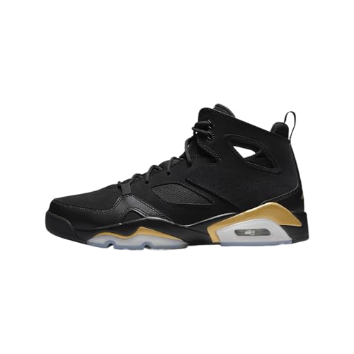 Jordan Herren Flight Club '91 Black/Metallic Gold (DC7329 007), Schwarz/Metallic Gold, 47 EU von Jordan