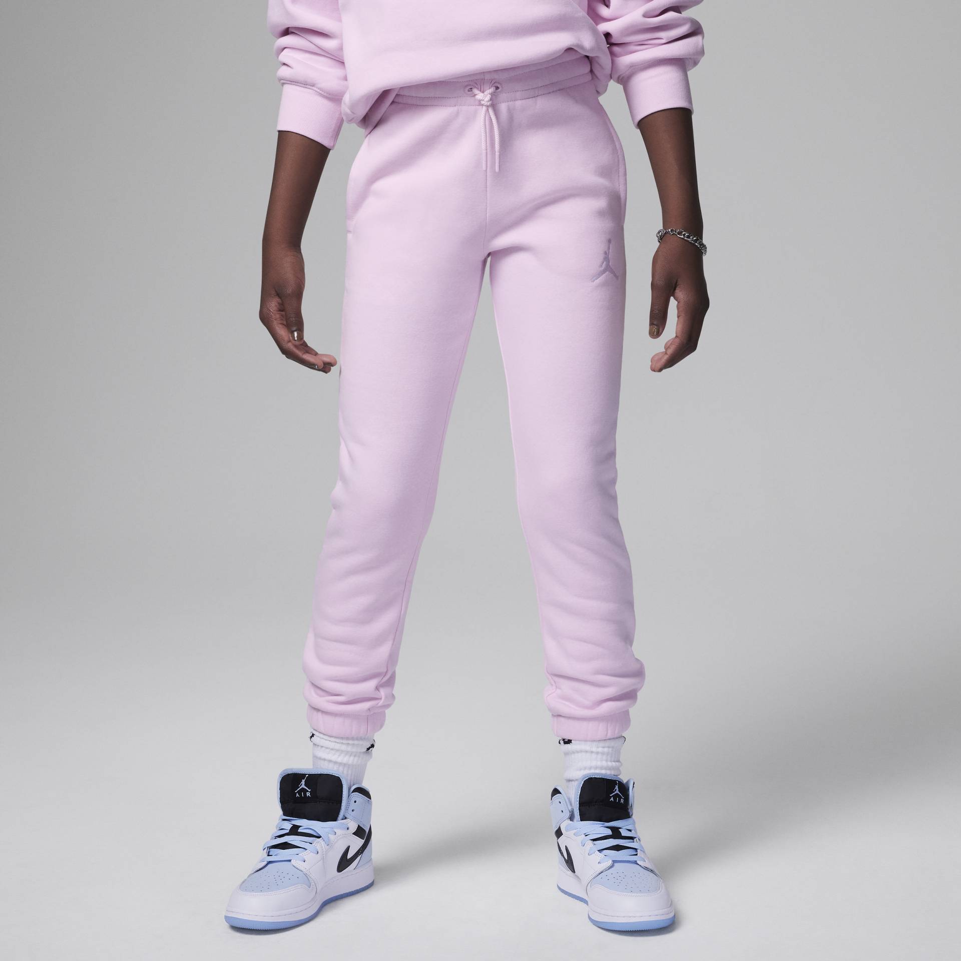 Jordan Icon Play Fleece-Hose Hose für ältere Kinder - Pink von Jordan