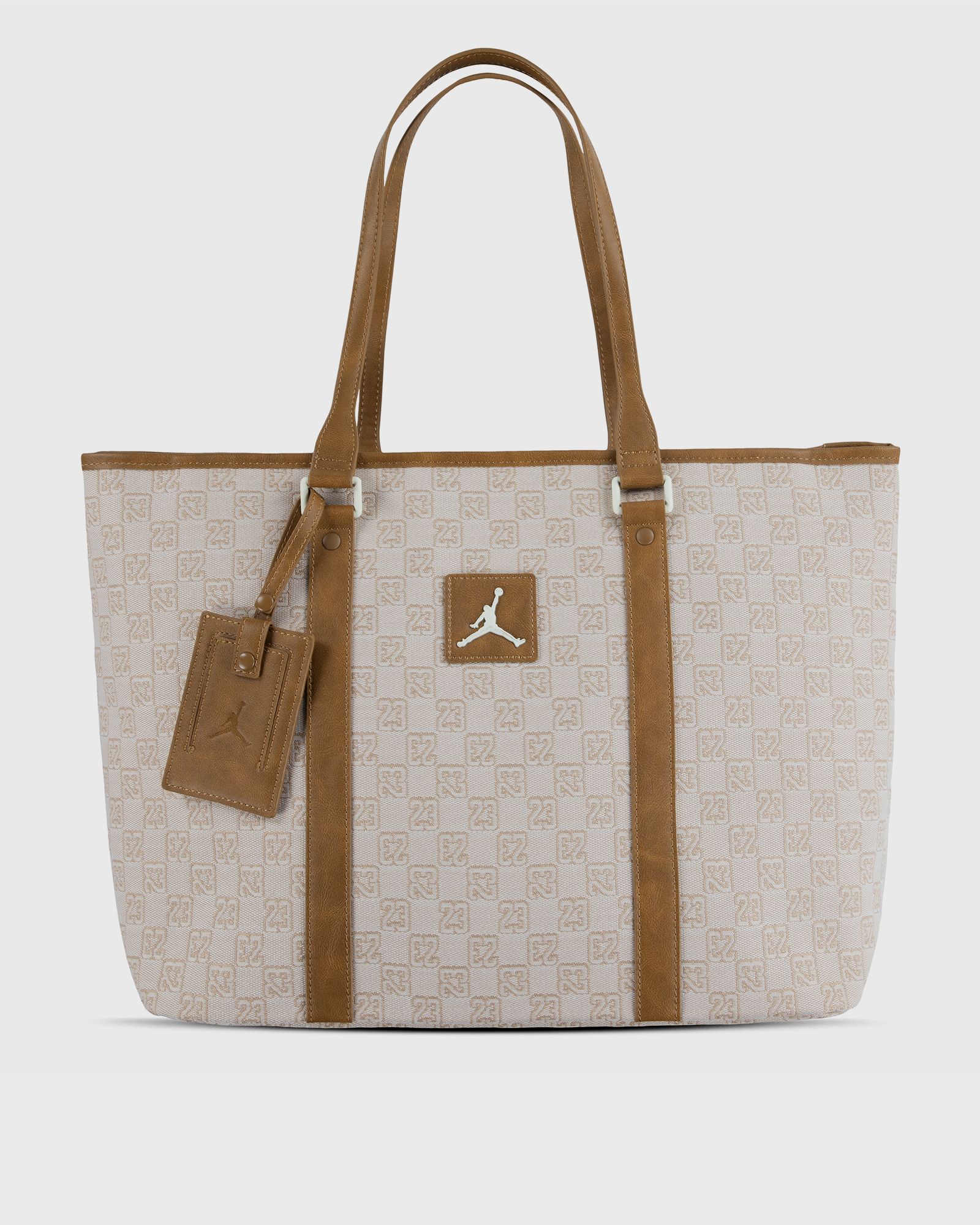 Jordan JAM MONOGRAM TOTE men Tote & Shopping Bags beige in Größe:ONE SIZE von Jordan