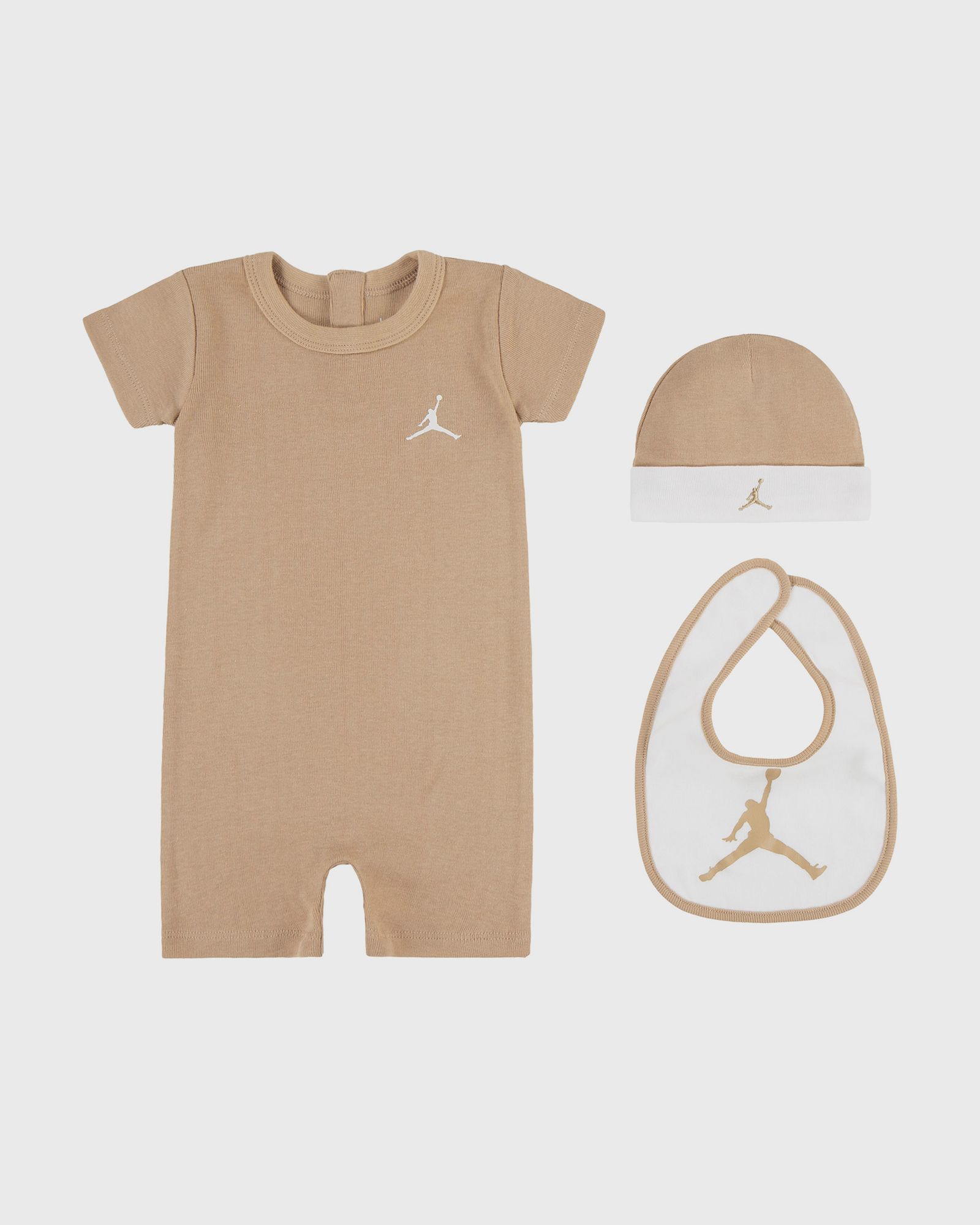 Jordan JUMPMAN ROMPER 3PC SET  Bodies & Jumpers beige in Größe:INFANTS von Jordan