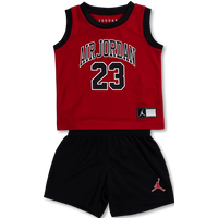 Jordan Jersey And Bb Short Set Baby Trainingsanzüge - Rot - Größe 80 - 86 CM von Jordan