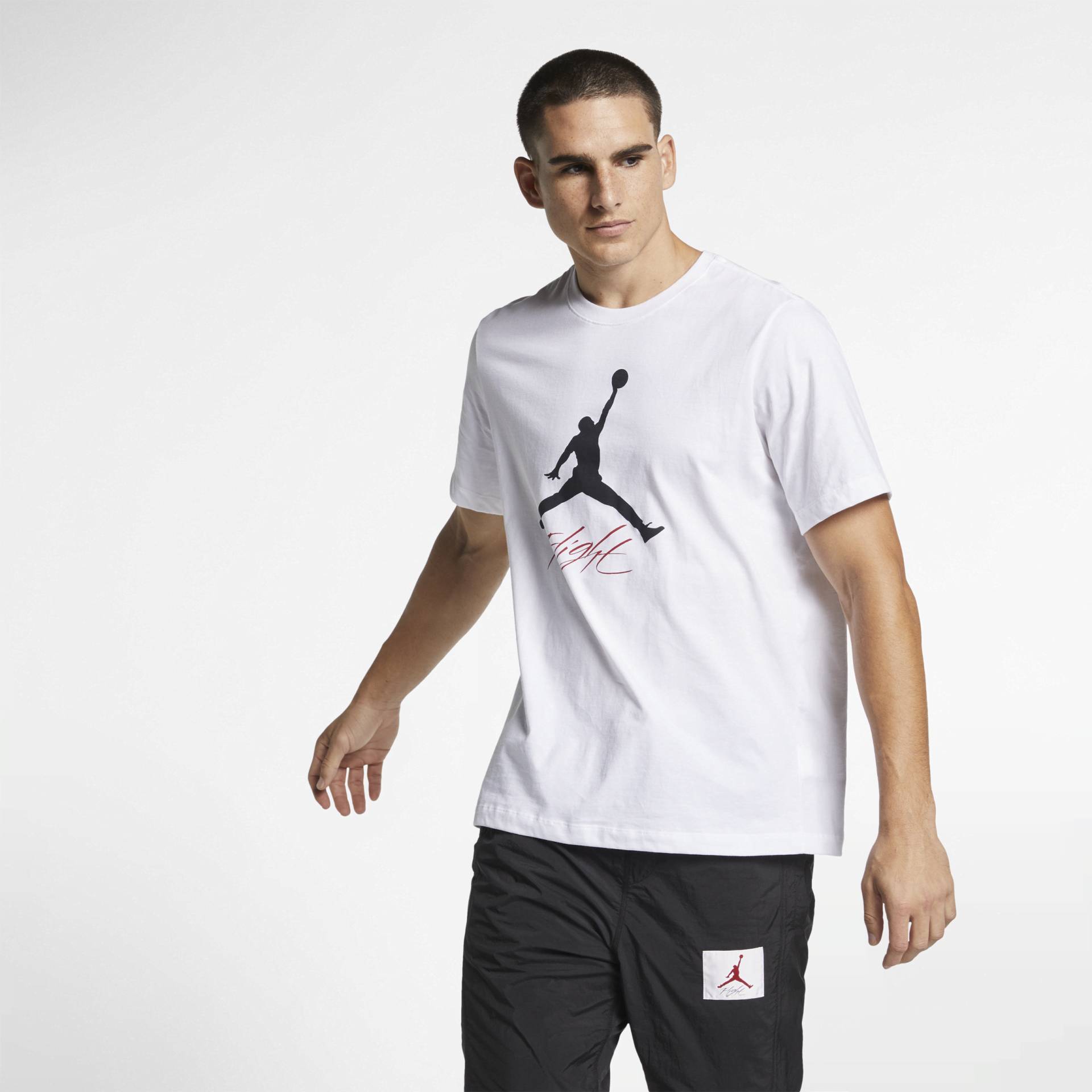 Jordan Jumpman Flight Herren-T-Shirt - Weiß von Jordan