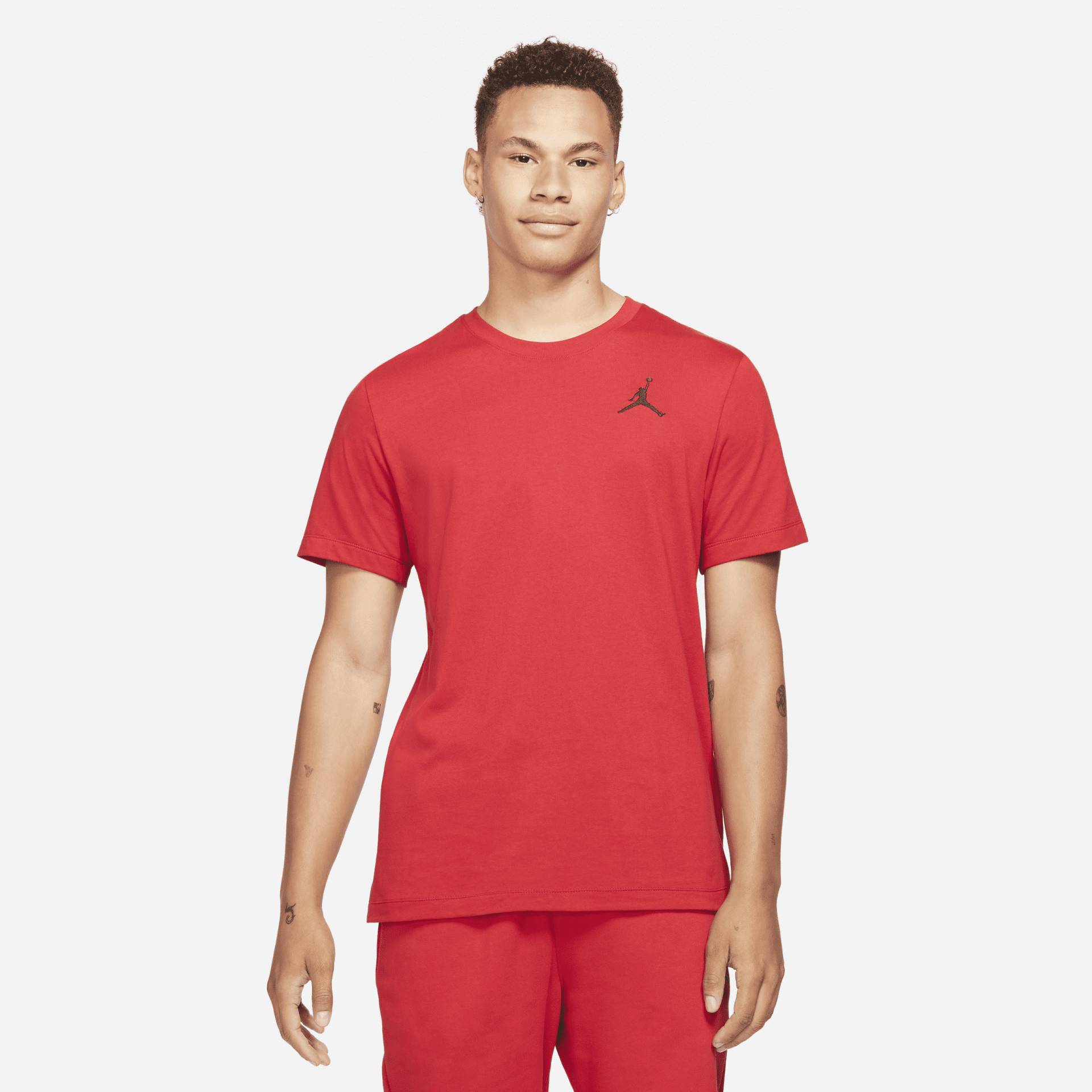 Jordan Jumpman Kurzarm-T-Shirt für Herren - Rot von Jordan