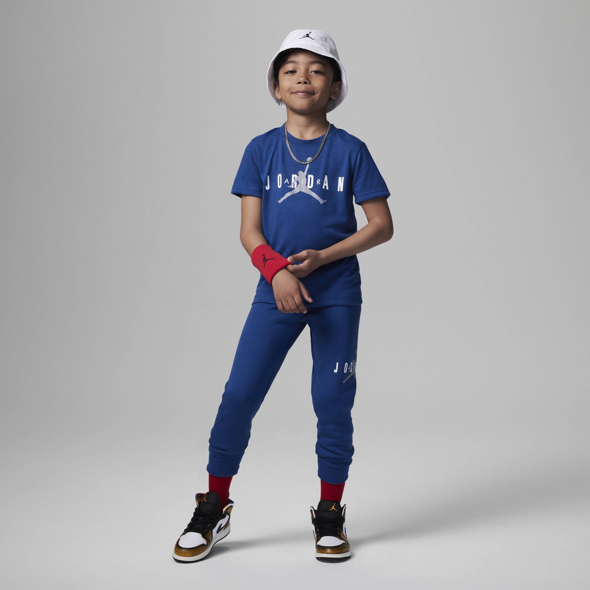 Jordan Jumpman Set aus Hosen mit nachhaltigen Materialien für kleine Kinder - Blau von Jordan