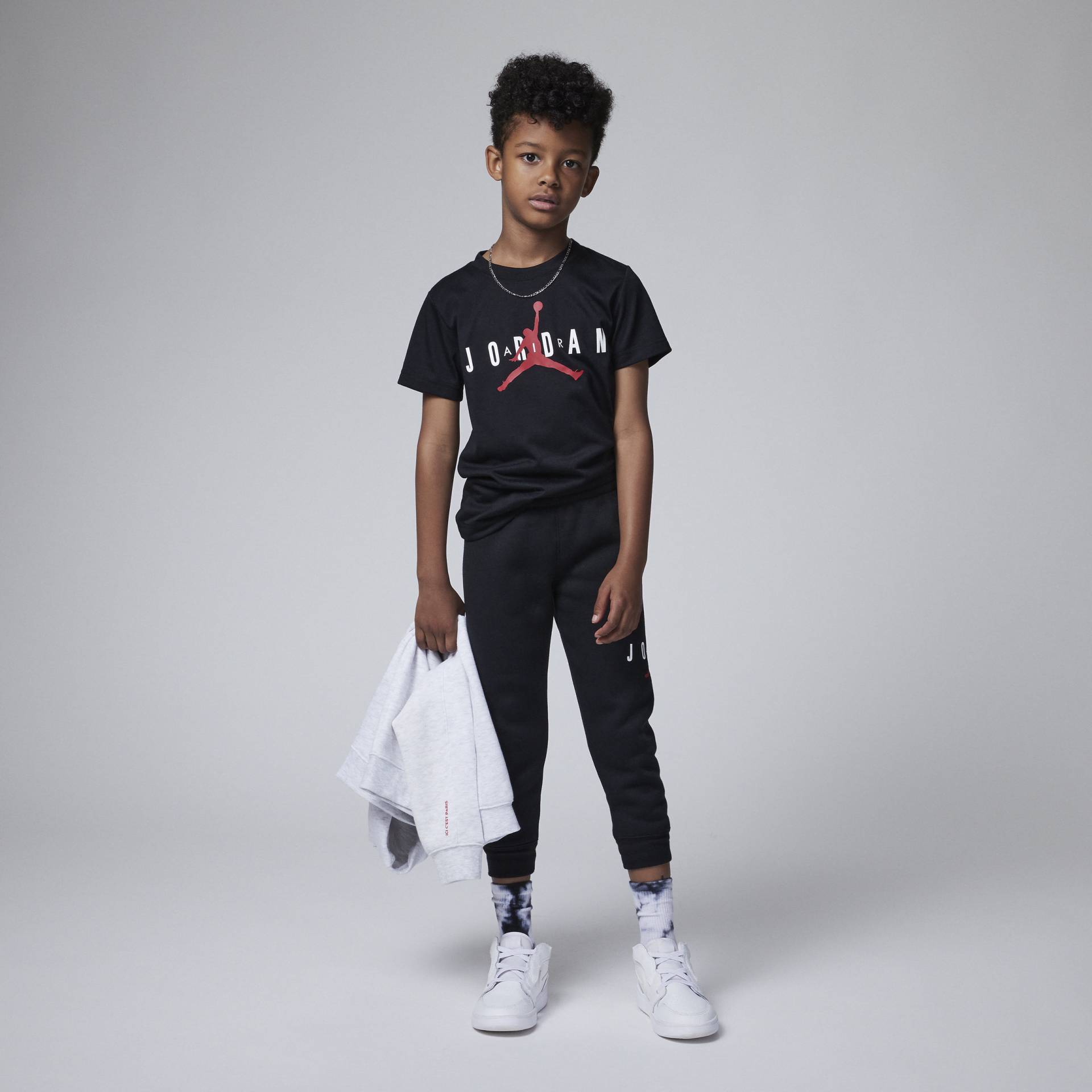 Jordan Jumpman Set aus Hosen mit nachhaltigen Materialien für kleine Kinder - Schwarz von Jordan