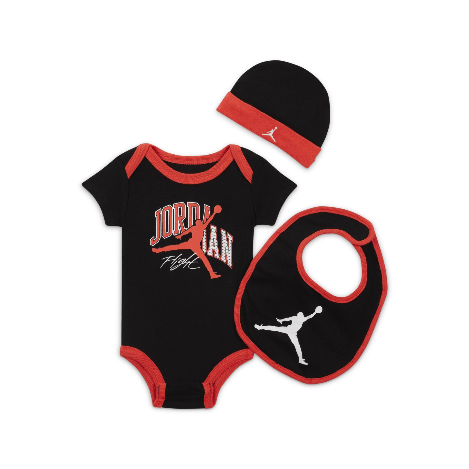 Jordan KSA Home and Away 3-Piece Box Set Baby Dreiteiliges Bodysuit-Box-Set für Babys - Schwarz von Jordan