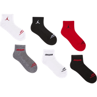 Jordan Kids Ankle 6 Pack Unisex Socken - Rot - Größe 12 - 24 MONTHS von Jordan