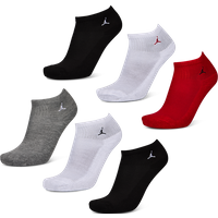 Jordan Kids Ankle 6 Pack Unisex Socken - Rot - Größe 39 - 42 von Jordan
