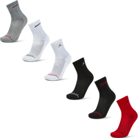 Jordan Kids Crew 6 Pack Unisex Socken - Rot - Größe 39 - 42 von Jordan