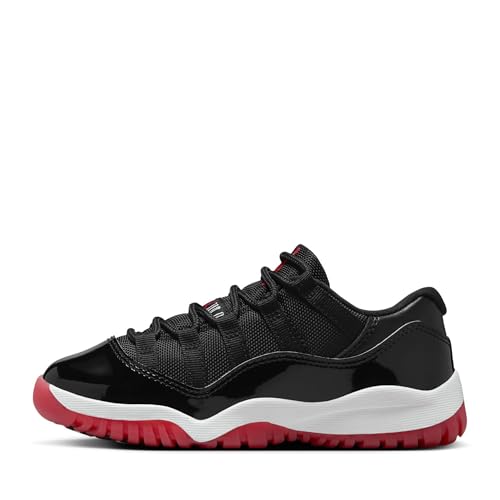 Jordan Little Kid's 11 Retro Low 'Bred' (FV5116 006), Black/Varsity Red-white, 1.5 Little Kid von Jordan