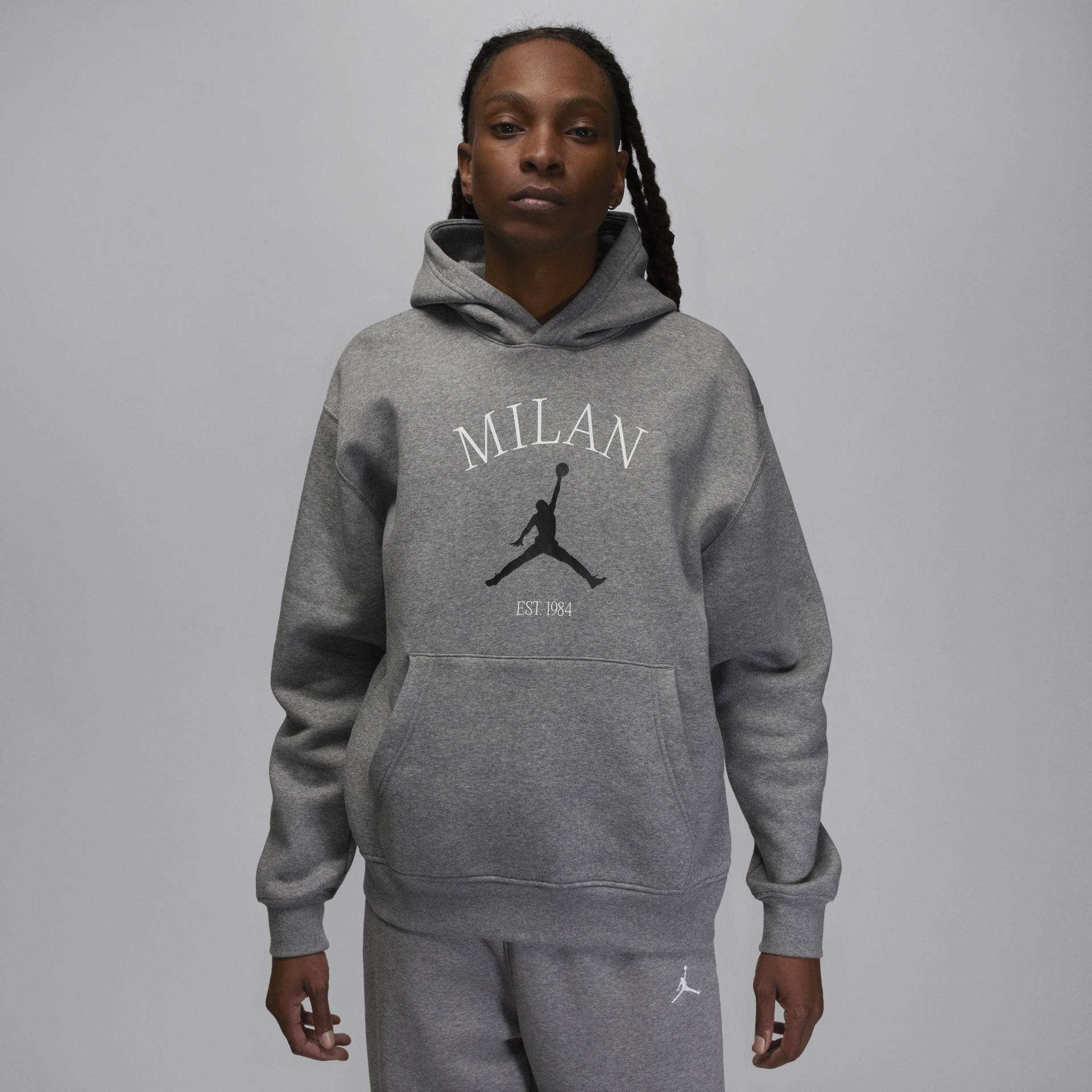 Jordan Mailand Herren-Hoodie - Grau von Jordan