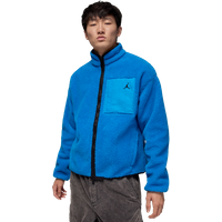 Jordan Mountainside Herren Jacken - Blau - Größe L - Sherpa von Jordan