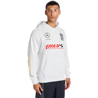Jordan Q54 Herren Kapuzenpullover - Weiß - Größe L - Baumwoll-Fleece von Jordan