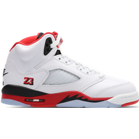 Jordan Retro 5 Kleinkind Sneaker - Weiß - Größe 36.5 - Leder von Jordan