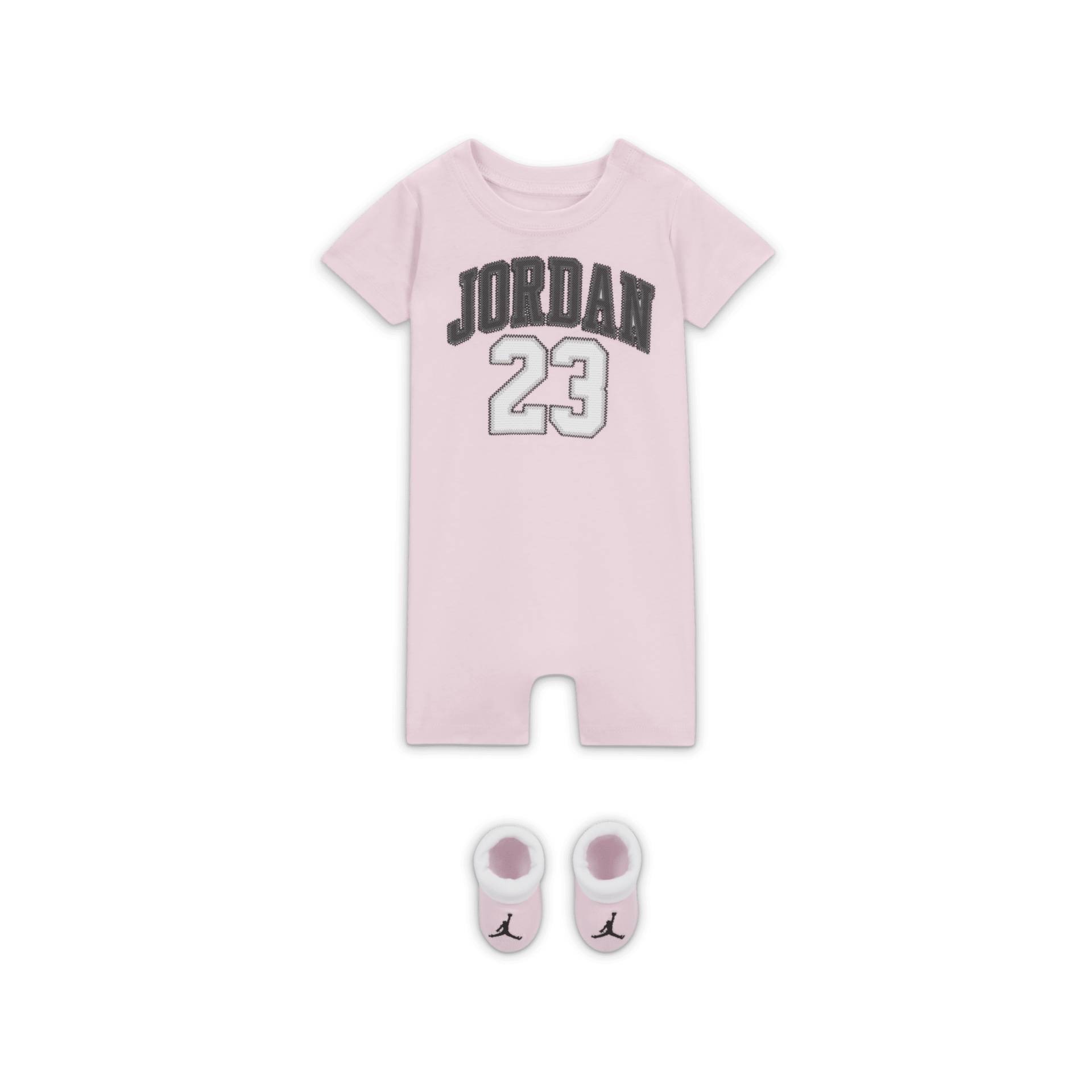 Jordan Set aus Romper und Schühchen für Babys - Pink von Jordan