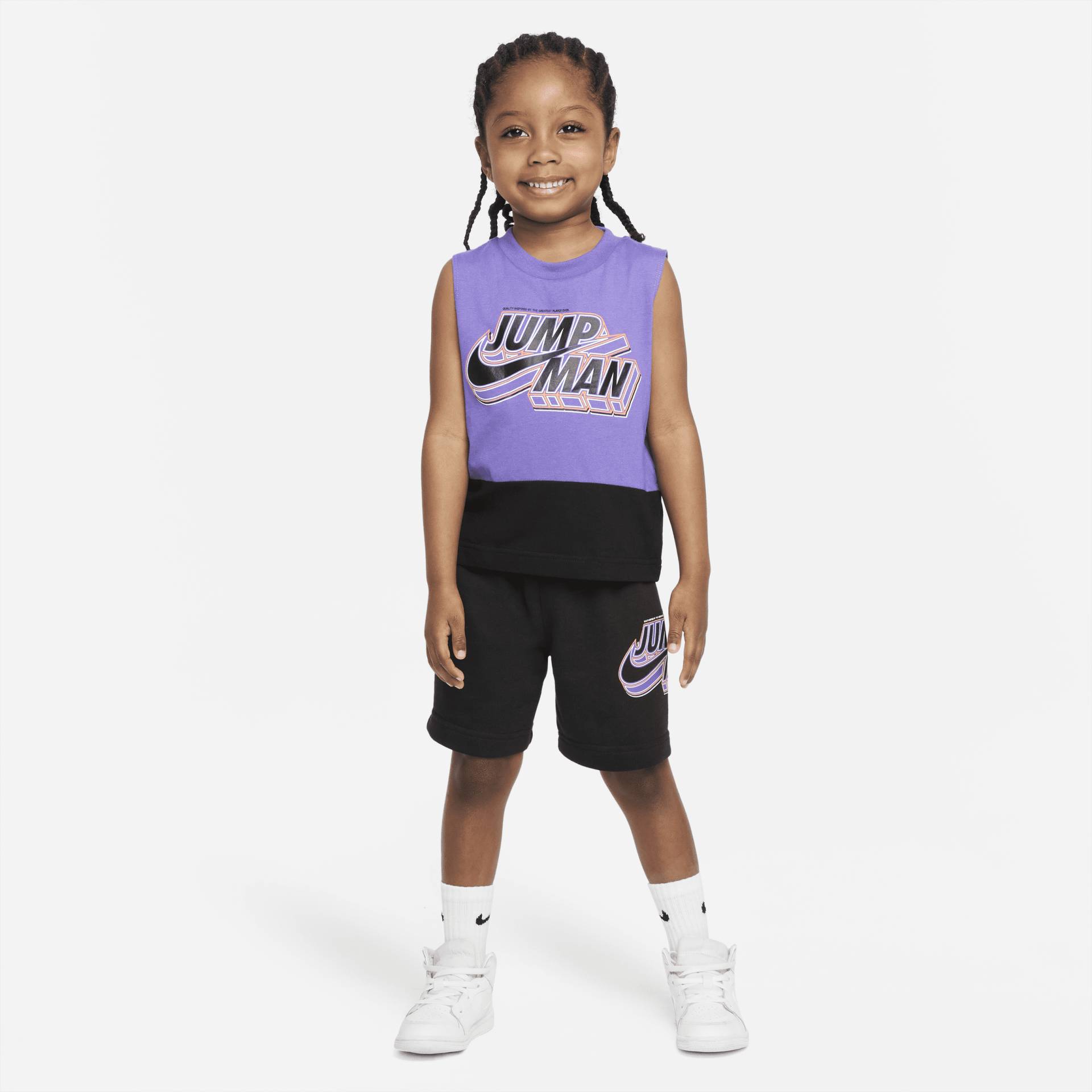 Jordan Set aus Tanktop und Shorts für Kleinkinder - Schwarz von Jordan