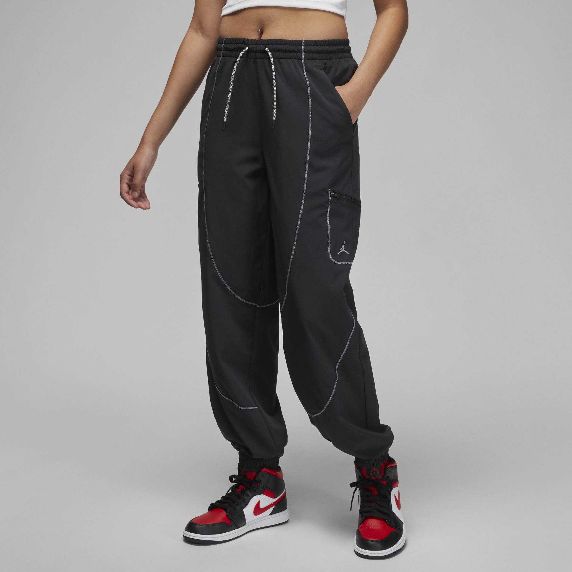 Jordan Sport Damen-Tunnelhose - Schwarz von Jordan