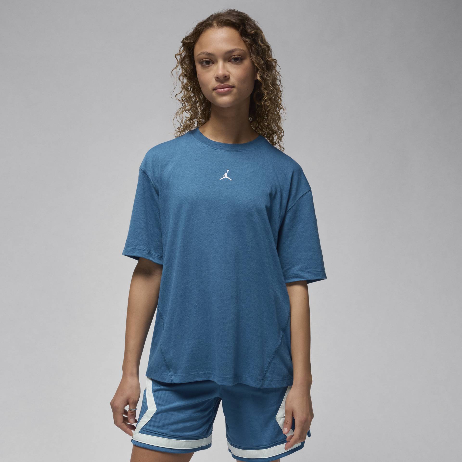 Jordan Sport Diamond Kurzarmshirt für Damen - Blau von Jordan