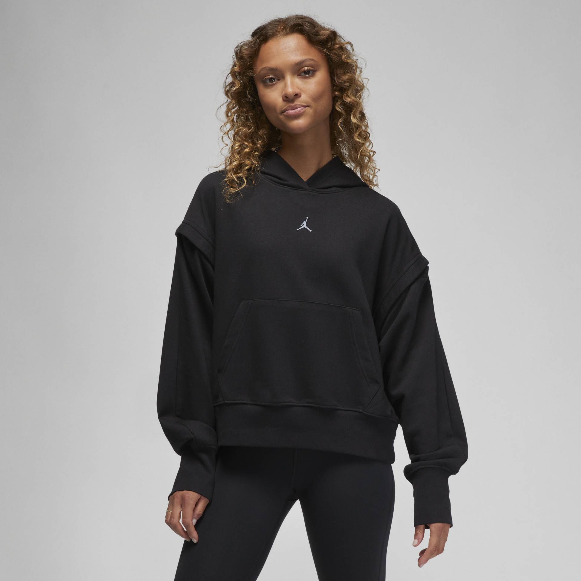 Jordan Sport Fleece-Hoodie für Damen - Schwarz von Jordan