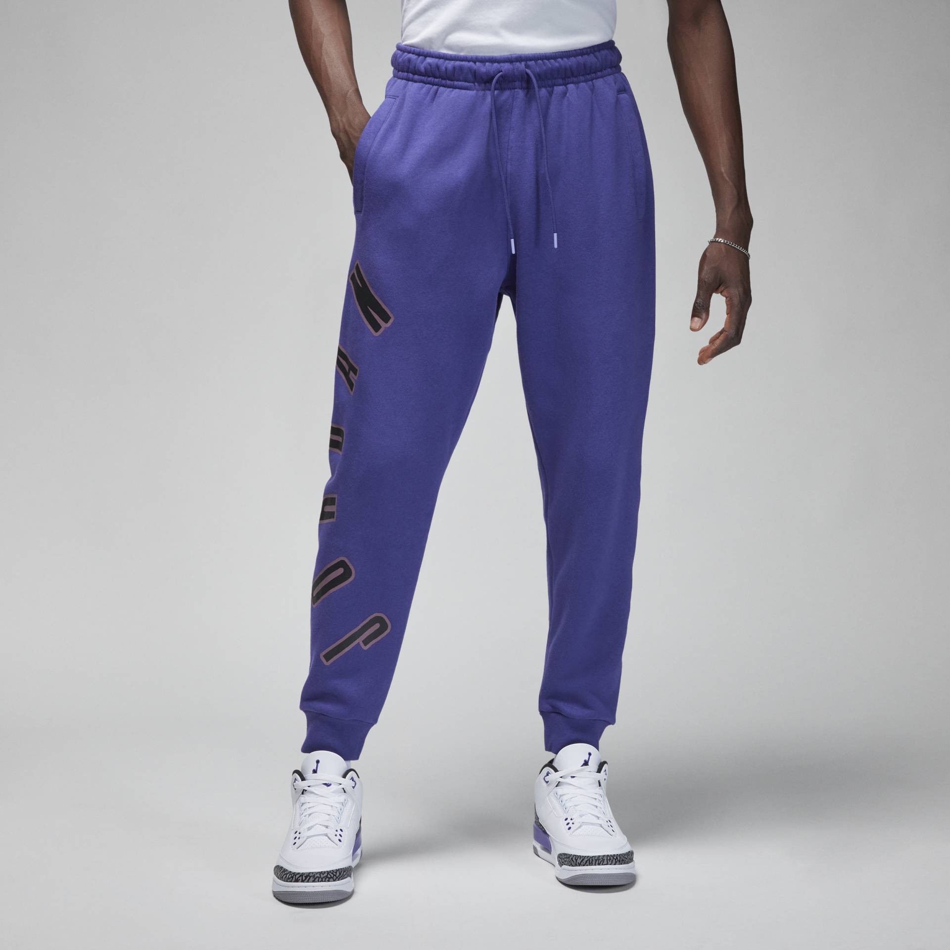 Jordan Sport MVP Fleece-Hose für Herren - Lila von Jordan