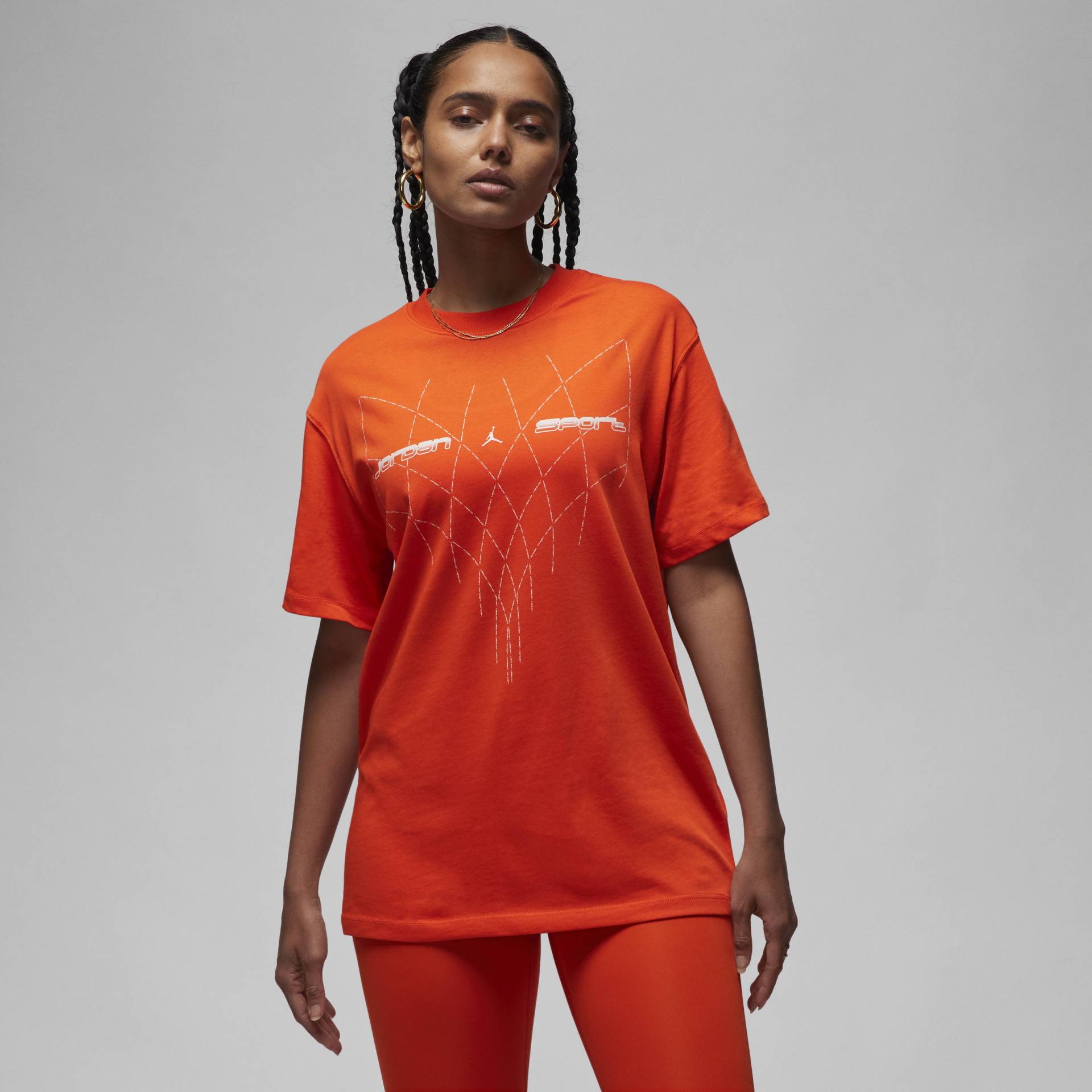 Jordan Sport T-Shirt mit Grafik für Damen - Rot von Jordan