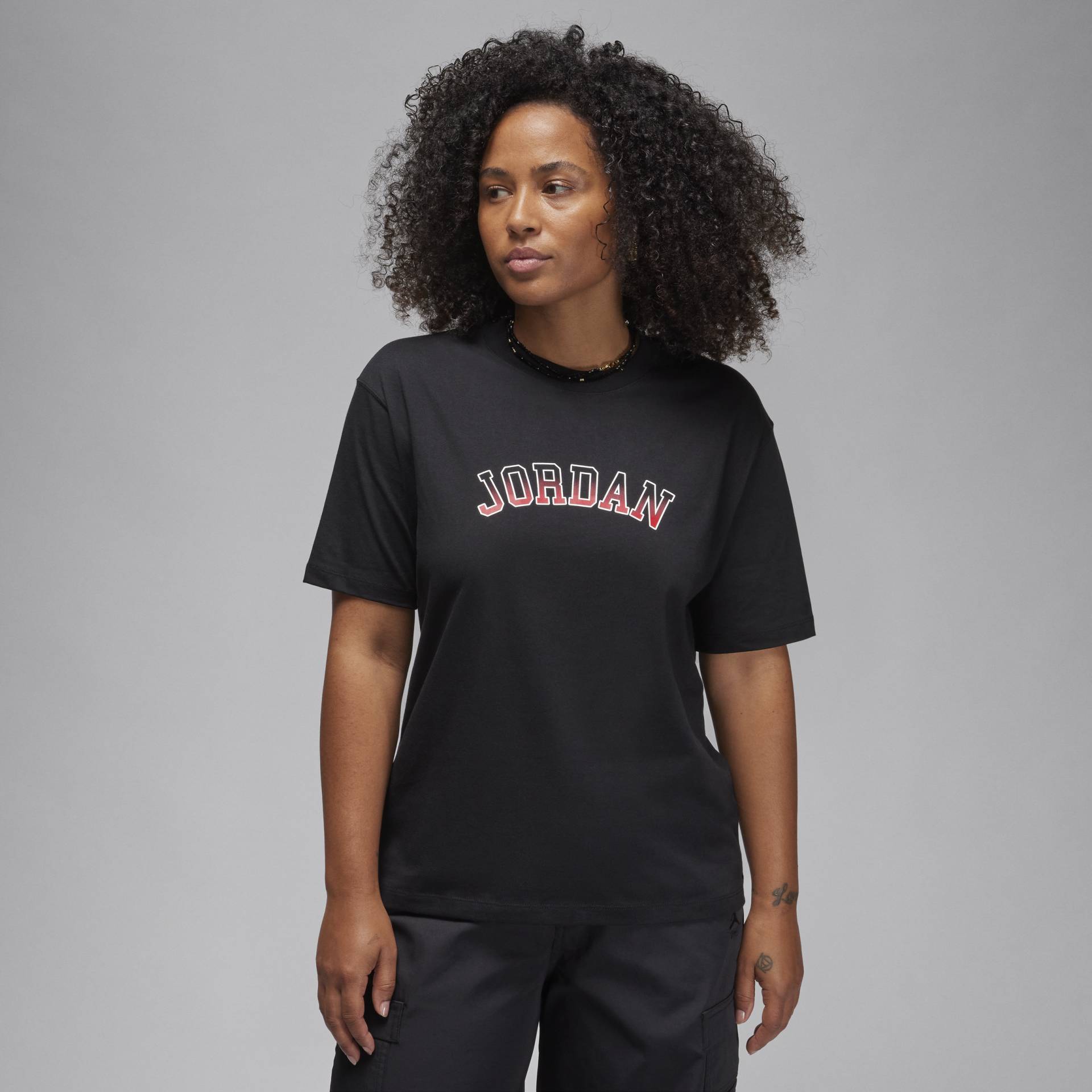 Jordan T-Shirt mit Grafik für Damen - Schwarz von Jordan