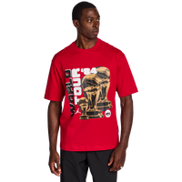 Jordan World Tour Herren T-Shirts - Rot - Größe XL - Baumwoll-Jersey von Jordan