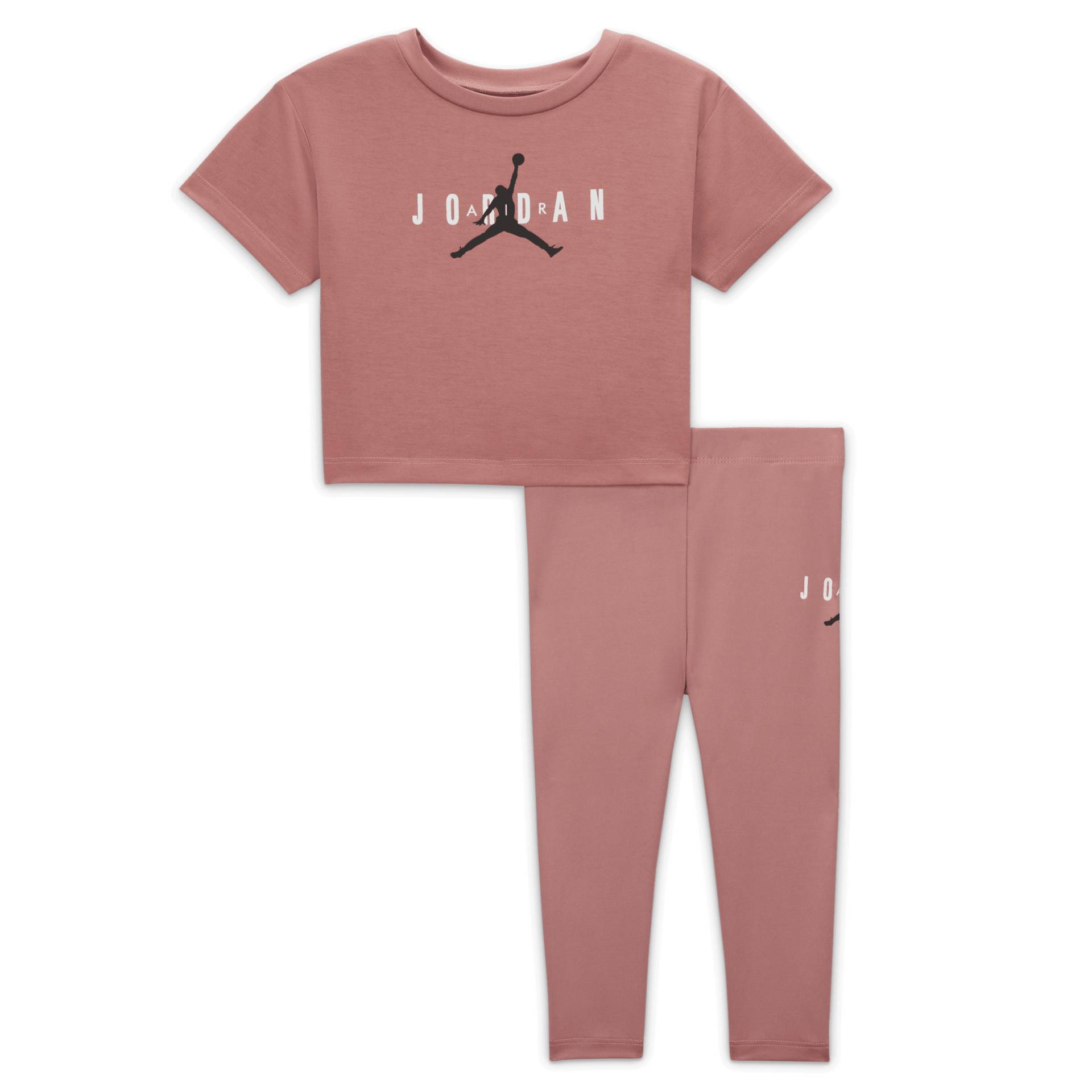 Jordan nachhaltiges Leggings-Set für Babys (12–24 M) - Pink von Jordan