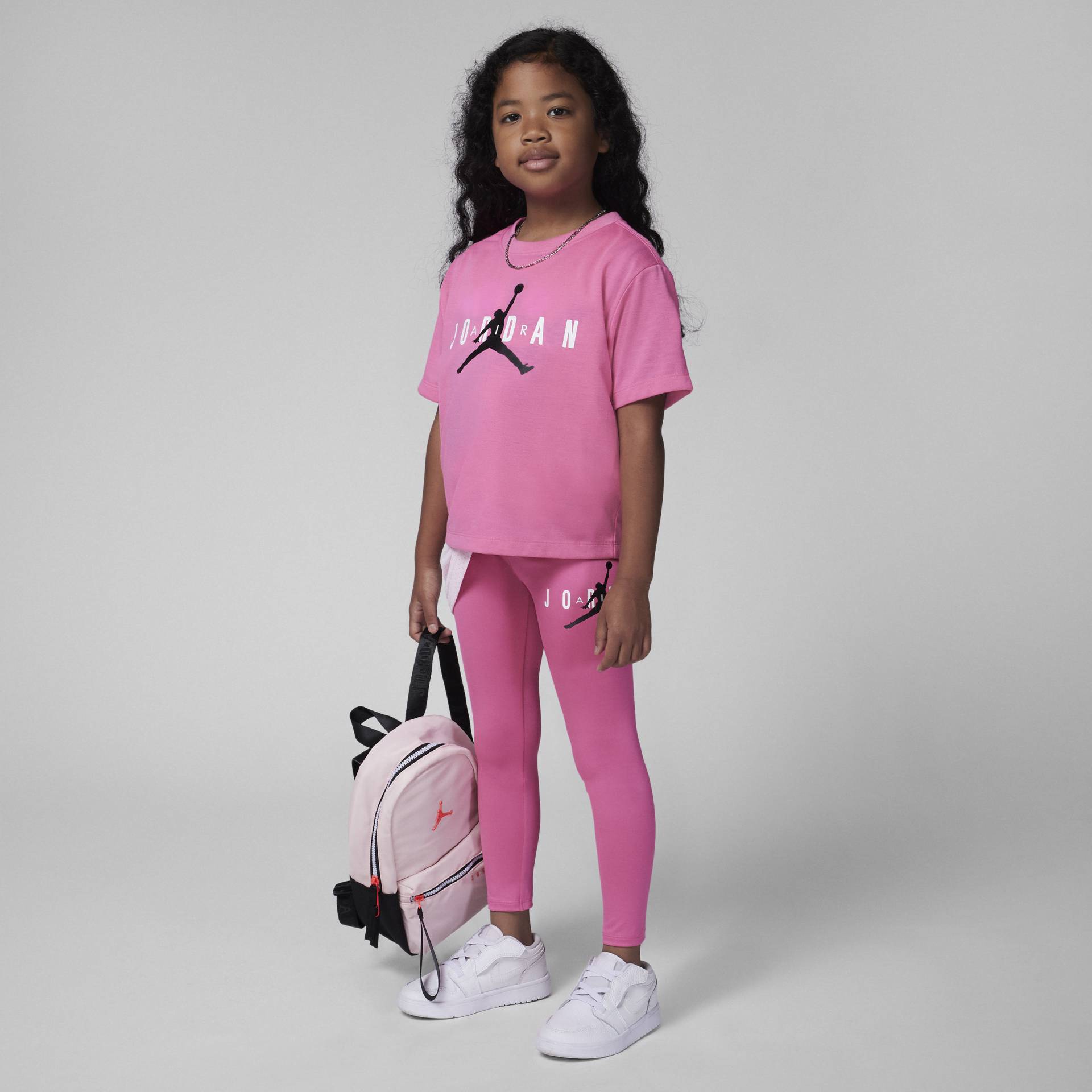Jordan nachhaltiges Leggings-Set für jüngere Kinder - Pink von Jordan