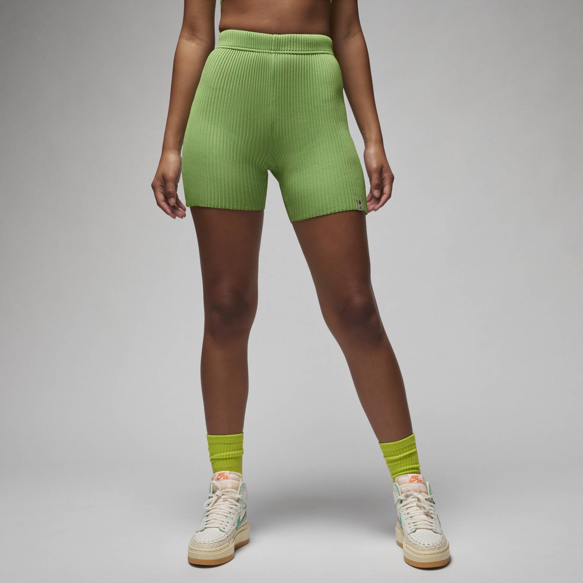 Jordan x UNION x Bephies Beauty Supply Bike Shorts für Damen - Grün von Jordan
