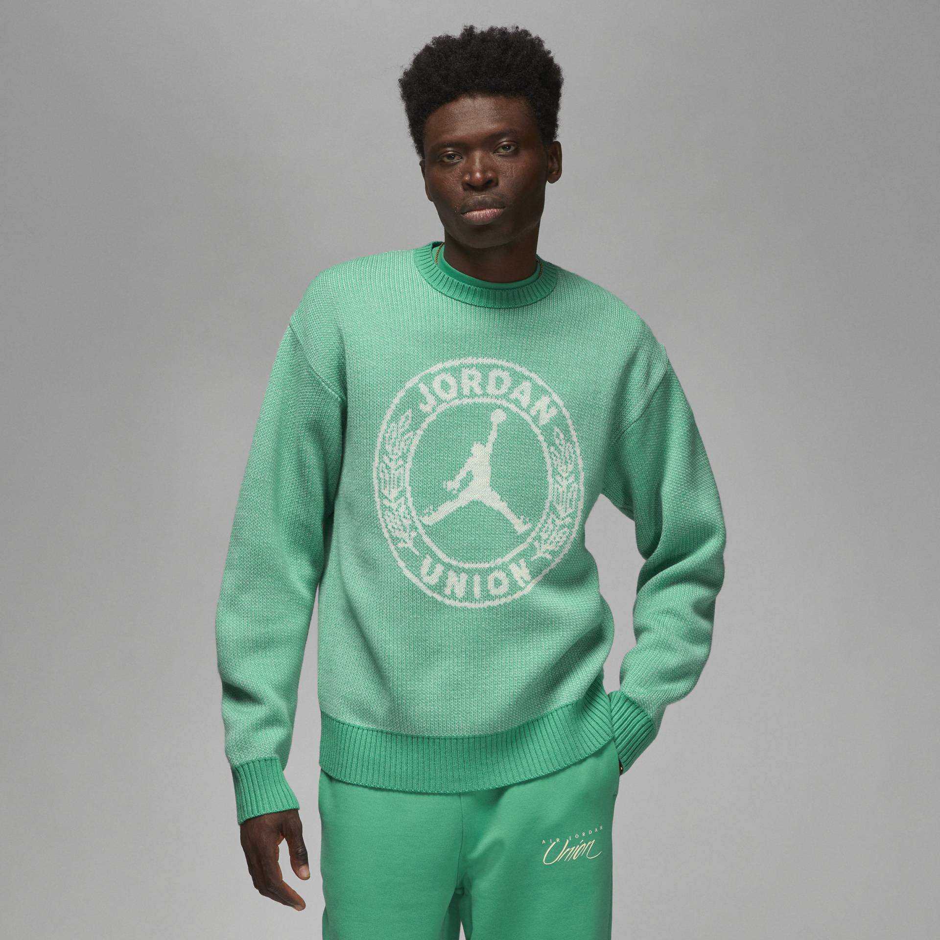 Jordan x Union Herren-Sweatshirt - Grün von Jordan