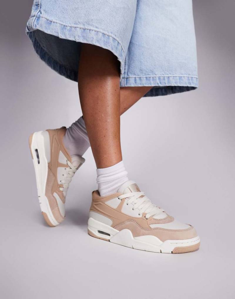 Nike - Air Jordan 4 RM - Sneaker in Beige und Weiß-Neutral von Jordan