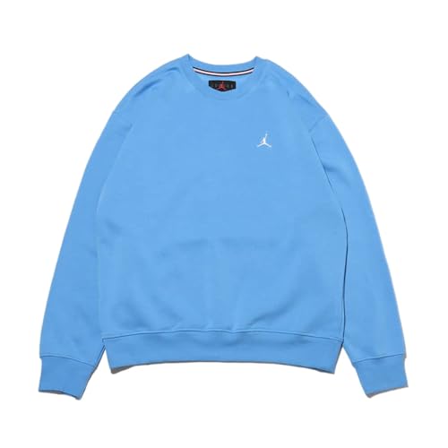 Nike Jordan Brooklyn Fleece Crew Herren Sweatshirt Farbe: Blau/Weiß (469); Größe: M von Jordan