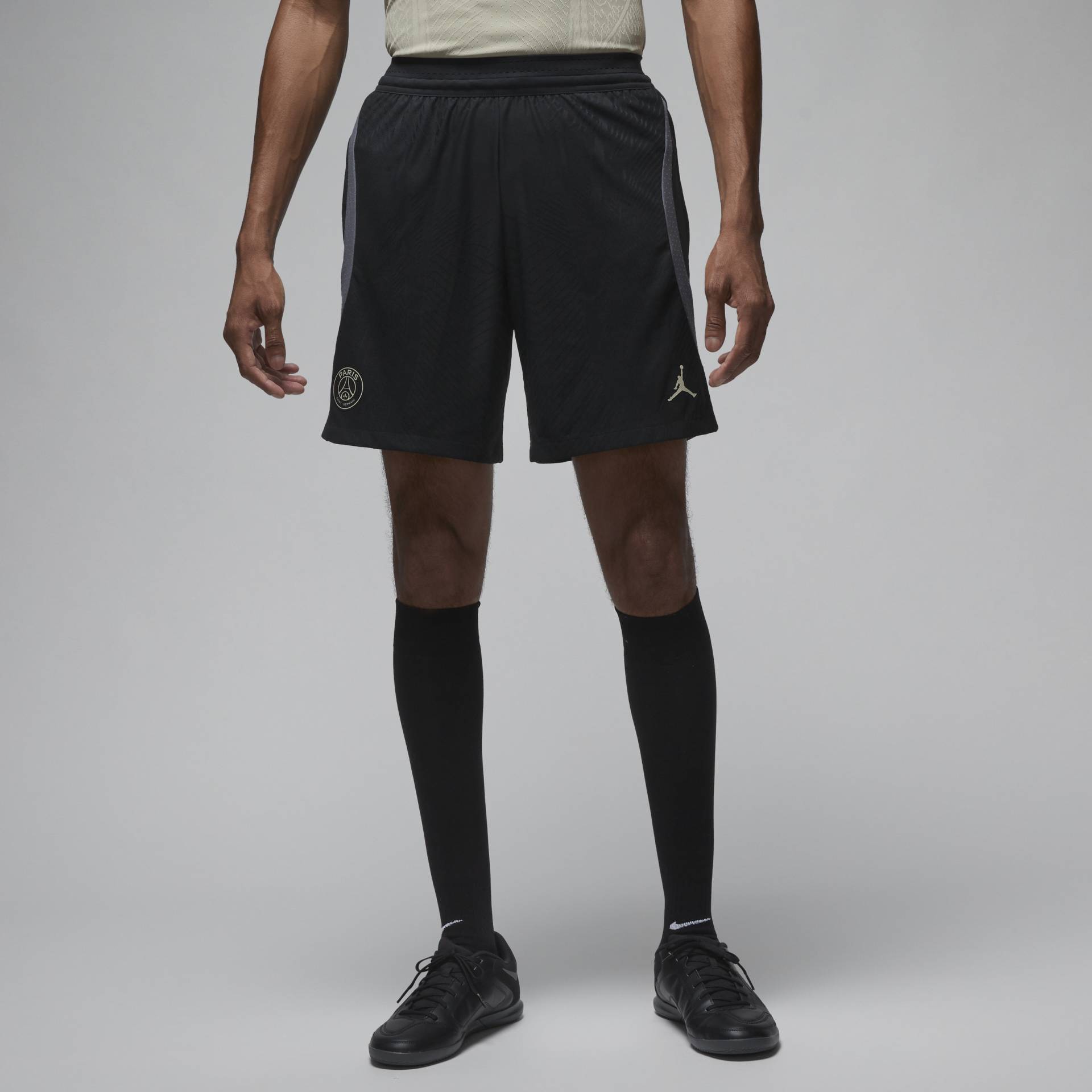 Paris Saint-Germain Strike Elite Third Jordan Dri-FIT ADV Fußballshorts aus Strickmaterial für Herren - Schwarz von Jordan