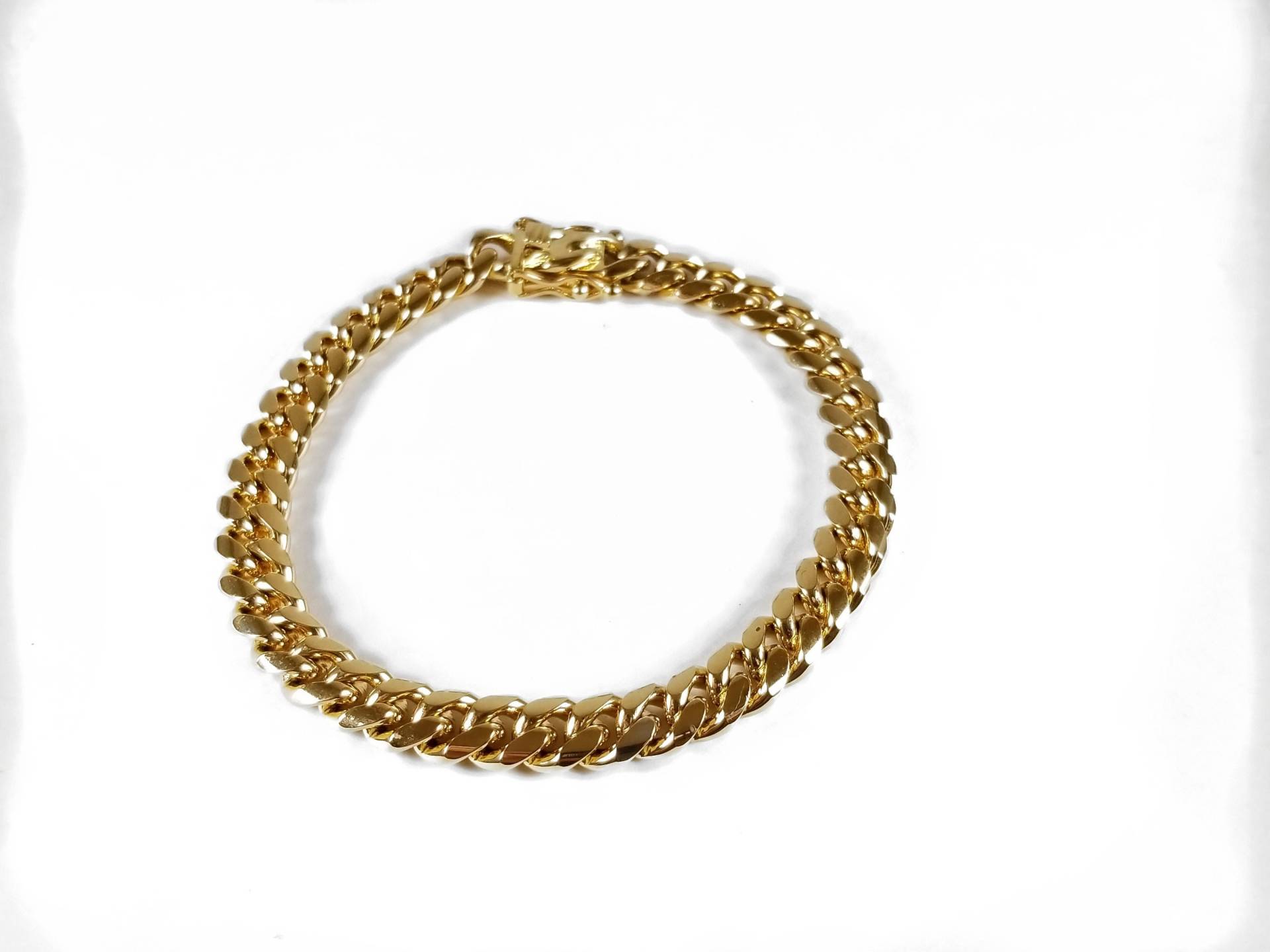 8mm Miami Cuban Gliederarmband von JorgeTheJeweler