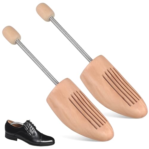 Jortmrd 1 Paar Schuhspanner Holz Schuhweiter mit Stahlfeder Einstellbare Schuhspanner Herren Schuhspreizer Knickschutz Feuchtigkeitsaufnahme Schuh Spanner für Lederschuhe Sneaker Geeignet(Größe 43-44) Jortmrd 1 Paar Schuhspanner Holz Schuhweiter mit Stahlfeder Einstellbare Schuhspanner Herren Schuhspreizer Knickschutz Feuchtigkeitsaufnahme Schuh Spanner für Lederschuhe Sneaker Geeignet(Größe 43-44) von Jortmrd