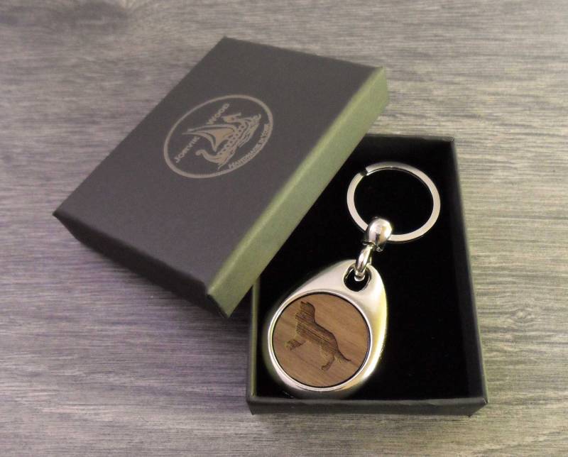 Personalisierter King Charles Spaniel Design Schlüsselanhänger, Individuell Gravierter Schlüsselanhänger Personalisierter King Charles Spaniel Design Schlüsselanhänger, Individuell Gravierter Schlüsselanhänger von JorvikWood