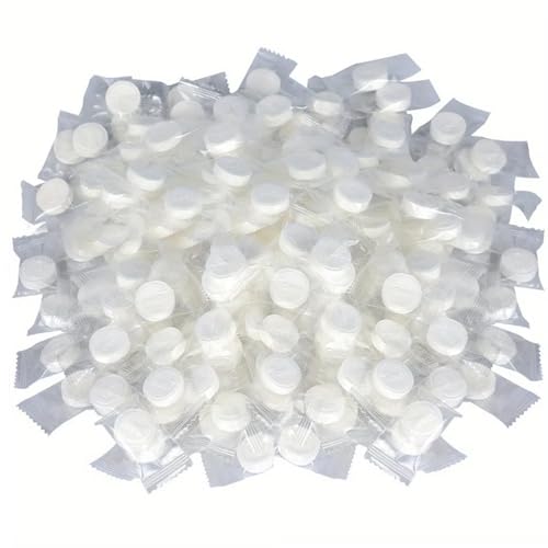 200 Stück Komprimierte Handtücher Einweg-Gesichtstücher aus Baumwolle stark saugfähig hautfreundlich einzeln verpackte Komprimierte Handtuchtabletten für unterwegs von Jorzer