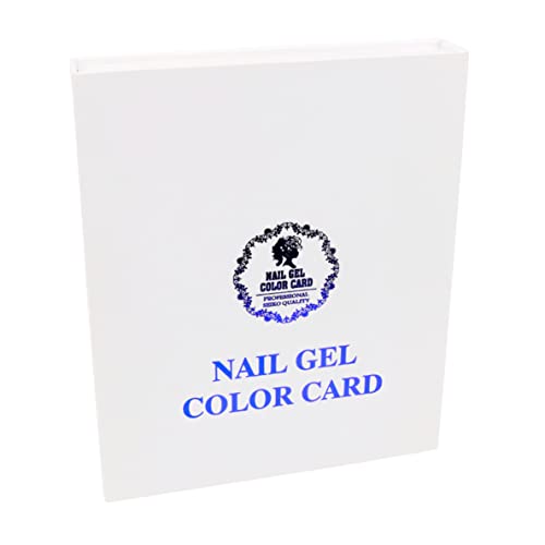 Maniküre 120 Gitter Nagelkunst Ölbuch Nagelfarbe Displaykarte Diagramm Nagel -Display Buch Nagel Zeigen Buch Nagellackgel Kosten Nagel Tipps Display Buch Buch von Jorzer