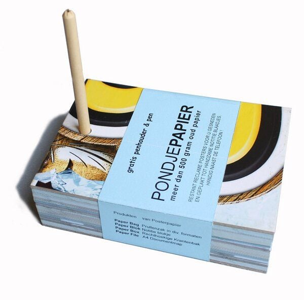 Jos van der Meulen Notizblock "Ein Pfund" von Jos van der Meulen