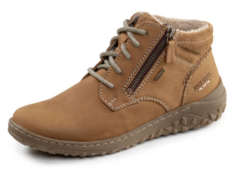 Josef Seibel, gefütterte Damen-Boots, Winterschuhe, Weite G, mit herausnehmbarem Fußbett, Camel, Größe 40 von Josef Seibel