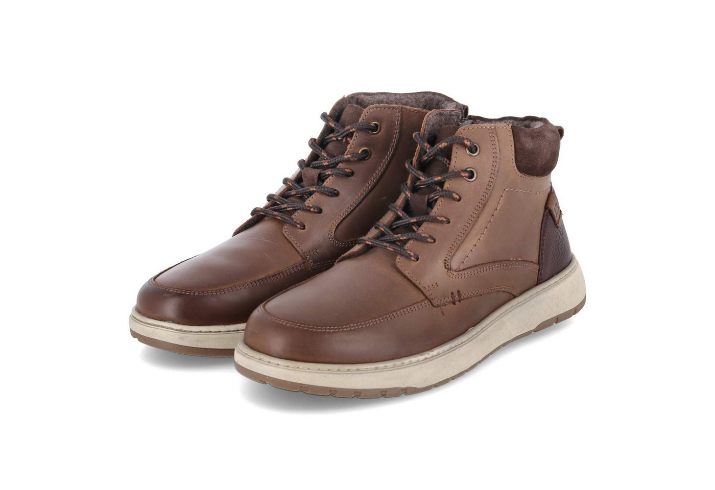 Josef Seibel Josef Seibel 38803MA918/361 Herren Glattleder braun Schnürstiefel von Josef Seibel